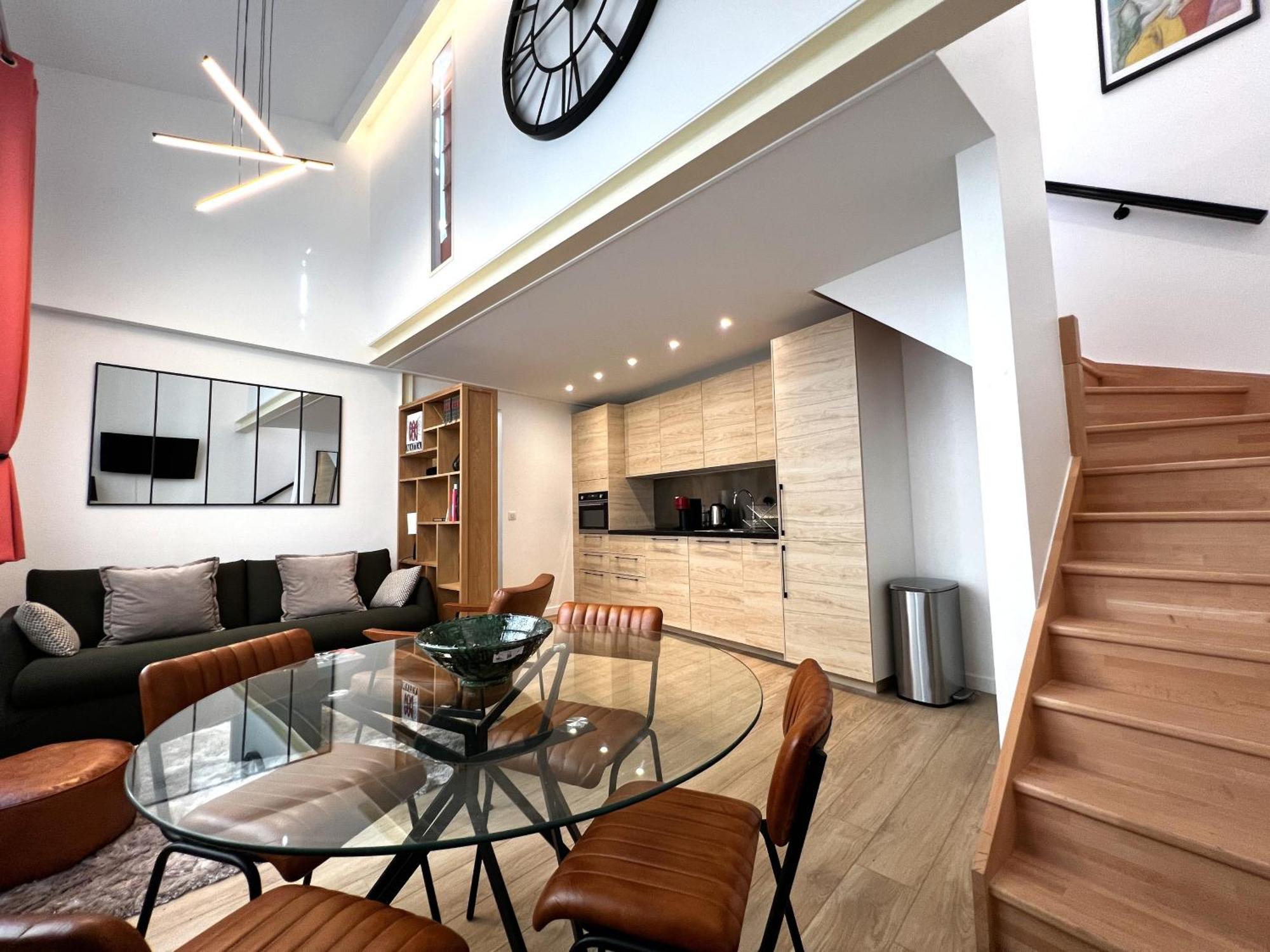 Ferienwohnung Apollinaire - Luxury Loft - Heart Of Montparnasse Paris Exterior foto